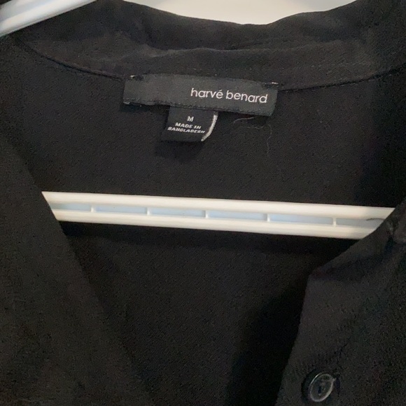 Black button up shirt - Picture 3 of 3